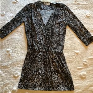 Trendy leopard print dress